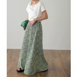 スカート ロング Aライン 涼しい ロングスカート レディース ボトムス フレ | HUG.U | 詳細画像11 