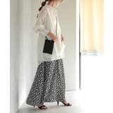 スカート ロング Aライン 涼しい ロングスカート レディース ボトムス フレ | HUG.U | 詳細画像20 