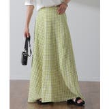 スカート ロング Aライン 涼しい ロングスカート レディース ボトムス フレ | HUG.U | 詳細画像5 