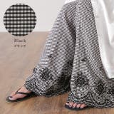 ペチパンツ 綿 コットン チェック パンツ ペチコート インナー レイヤード | HUG.U | 詳細画像12