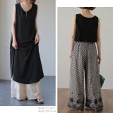 ペチパンツ 綿 コットン チェック パンツ ペチコート インナー レイヤード | HUG.U | 詳細画像17