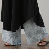 ペチパンツ 綿 コットン チェック パンツ ペチコート インナー レイヤード | HUG.U | 詳細画像19