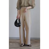 パンツ レディース フレアパンツ 楽 きれいめ ゆったり ワイドパンツ ゴム | HUG.U | 詳細画像6 