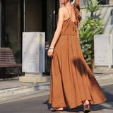 サンセットオレンジ | ワンピース キャミソール キャミワンピース レディース ロングワンピース マキ | HUG.U