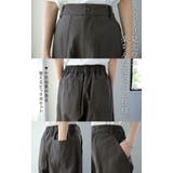 パンツ レディース ワイドパンツ ベイカーパンツ 脚長 チノパン ストレート | HUG.U | 詳細画像22 