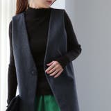 ブラック | ニット レディース トップス ハイネック リブニット インナー レイヤード メ | HUG.U