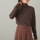 モカブラウン | トップス レディース ハイネック インナー 長袖 カットソー タートル レイヤ | HUG.U
