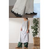 ペチパンツ 綿100% レディース レイヤード パンツ セミフレア ボトムス | HUG.U | 詳細画像6 