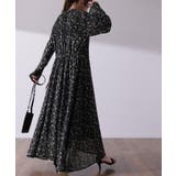 ダークサザンクロス | ワンピース ロング 2点セット インナー付き シフォン ロングワンピ ペチコー | HUG.U