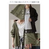 シャツ レディース トップス ミリタリー ジャケット 綿100% ミリタリーシ | HUG.U | 詳細画像13 