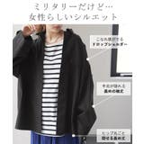 シャツ レディース トップス ミリタリー ジャケット 綿100% ミリタリーシ | HUG.U | 詳細画像18 