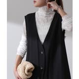 トップス レディース シャーリング レイヤード 重ね着 シアー インナー 肌隠 | HUG.U | 詳細画像22 