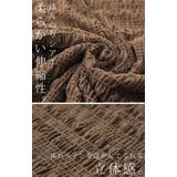 トップス レディース シャーリング レイヤード 重ね着 シアー インナー 肌隠 | HUG.U | 詳細画像6 