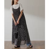 ダークサザンクロス | ワンピース ロング 花柄 シフォン レディース キャミワンピ 透け ロングワ | HUG.U