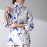 ブルートワルドジュイ | トップス レディース ブラウス ボウタイ シャツ 肌隠し 首元隠し チュニック | HUG.U