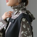 モダンローズ | トップス レディース ブラウス ボウタイ シャツ 肌隠し 首元隠し チュニック | HUG.U