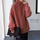 ニット レディース トップス セーター タートルネック タートル 長袖 ハイネ | HUG.U | 詳細画像14 