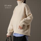 ニット レディース トップス セーター タートルネック タートル 長袖 ハイネ | HUG.U | 詳細画像18 