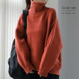 ニット レディース トップス セーター タートルネック タートル 長袖 ハイネ | HUG.U | 詳細画像23 