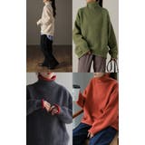 ニット レディース トップス セーター タートルネック タートル 長袖 ハイネ | HUG.U | 詳細画像35 