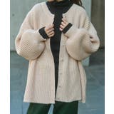 アイボリーベージュ | カーディガン レディース トップス 2way ニット プルオーバー セーター | HUG.U