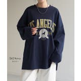 カットソー レディース トップス ロゴT 長袖 ロンT ロング Tシャツ チュ | HUG.U | 詳細画像14 