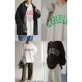 カットソー レディース トップス ロゴT 長袖 ロンT ロング Tシャツ チュ | HUG.U | 詳細画像24 