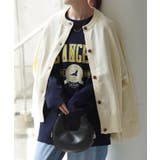 カットソー レディース トップス ロゴT 長袖 ロンT ロング Tシャツ チュ | HUG.U | 詳細画像5 