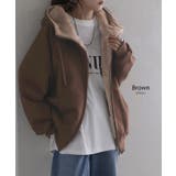 パーカー レディース アウター 裏ボア 極暖 トップス スウェット トレーナー | HUG.U | 詳細画像12 