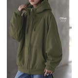 パーカー レディース アウター 裏ボア 極暖 トップス スウェット トレーナー | HUG.U | 詳細画像13 