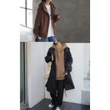 パーカー レディース アウター 裏ボア 極暖 トップス スウェット トレーナー | HUG.U | 詳細画像3 