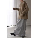 ニット レディース トップス セーター アームウォーマー 指穴 ボートネック | HUG.U | 詳細画像25 