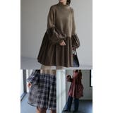 ニット レディース トップス プルオーバー ハイネック タートル チュニック | HUG.U | 詳細画像26 