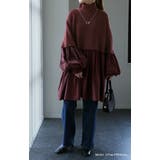 ニット レディース トップス プルオーバー ハイネック タートル チュニック | HUG.U | 詳細画像3 
