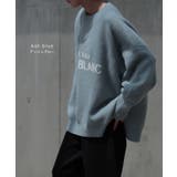 ニット レディース トップス セーター ロゴ ロゴニット クルーネック プルオ | HUG.U | 詳細画像20 