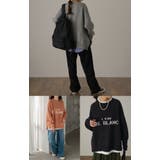 ニット レディース トップス セーター ロゴ ロゴニット クルーネック プルオ | HUG.U | 詳細画像21 