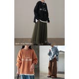 ニット レディース トップス セーター ロゴ ロゴニット クルーネック プルオ | HUG.U | 詳細画像27 