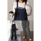 サロペット レディース オールインワン オーバーオール デニム 綿 パンツ ワ | HUG.U | 詳細画像18 