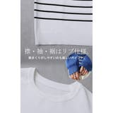 トップス レディース プルオーバー スポンジニット ボーダー ニット 軽量 ト | HUG.U | 詳細画像17 