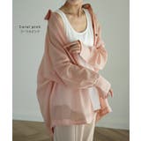 シャツ レディース シアーシャツ シアー チュニック ブラウス 長袖 薄手 羽 | HUG.U | 詳細画像17