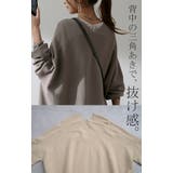 ワンピース レディース ニット 綿 100% ロング Vネック 体型カバー コ | HUG.U | 詳細画像12 