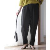 ブラック | パンツ レディース テーパードパンツ ジャージーパンツ ストレッチ カラーパン | HUG.U