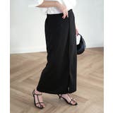 ブラック | スカート レディース ペンシルスカート ストレッチ タイトスカート ペンシル | HUG.U