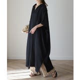 ブラック | ワンピース レディース コットン 綿 100% 半袖 パーカーワンピース ロン | HUG.U