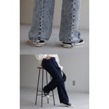 デニム パンツ デニムパンツ ハイライズ レディース アシメ 大きいサイズ ジ | HUG.U | 詳細画像20 