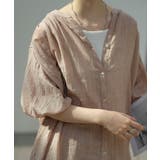 ワンピース レディース ロング コットン 半袖 ナチュラル ぽわん袖 ゆったり | HUG.U | 詳細画像18 