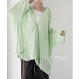 カーディガン レディース パーカー トップス 紫外線対策 薄手 涼 | HUG.U | 詳細画像12 