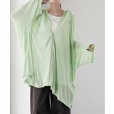 ミントグリーン | カーディガン レディース パーカー トップス 紫外線対策 薄手 涼 | HUG.U