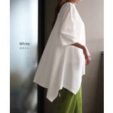 Tシャツ レディース トップス ドルマン 二の腕カバー チュニック 体型カバー | HUG.U | 詳細画像15
