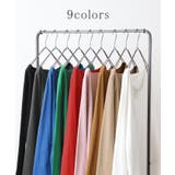 カットソー レディース 秋 新作 インナー トップス ロンT 無地 Tシャツ | HUG.U | 詳細画像8 